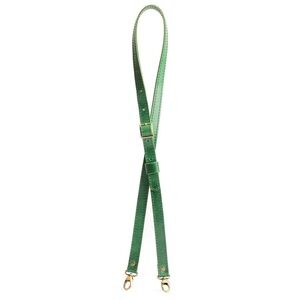 Portland Leather-New LEATHER CROSSBODY STRAP in Cowboy Mint